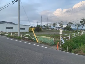 真岡市田町、土地の画像です