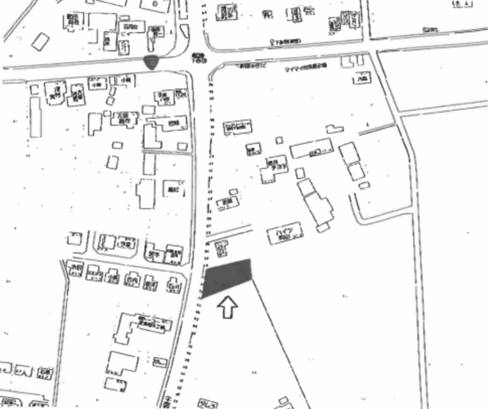 芳賀郡市貝町大字赤羽、土地の間取り画像です