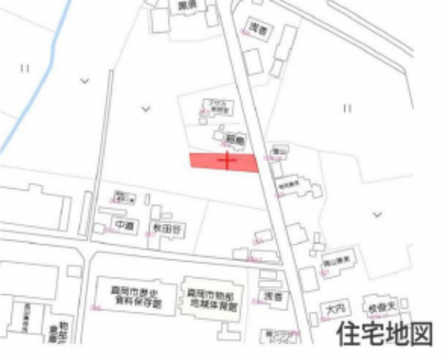 真岡市高田、土地の画像です