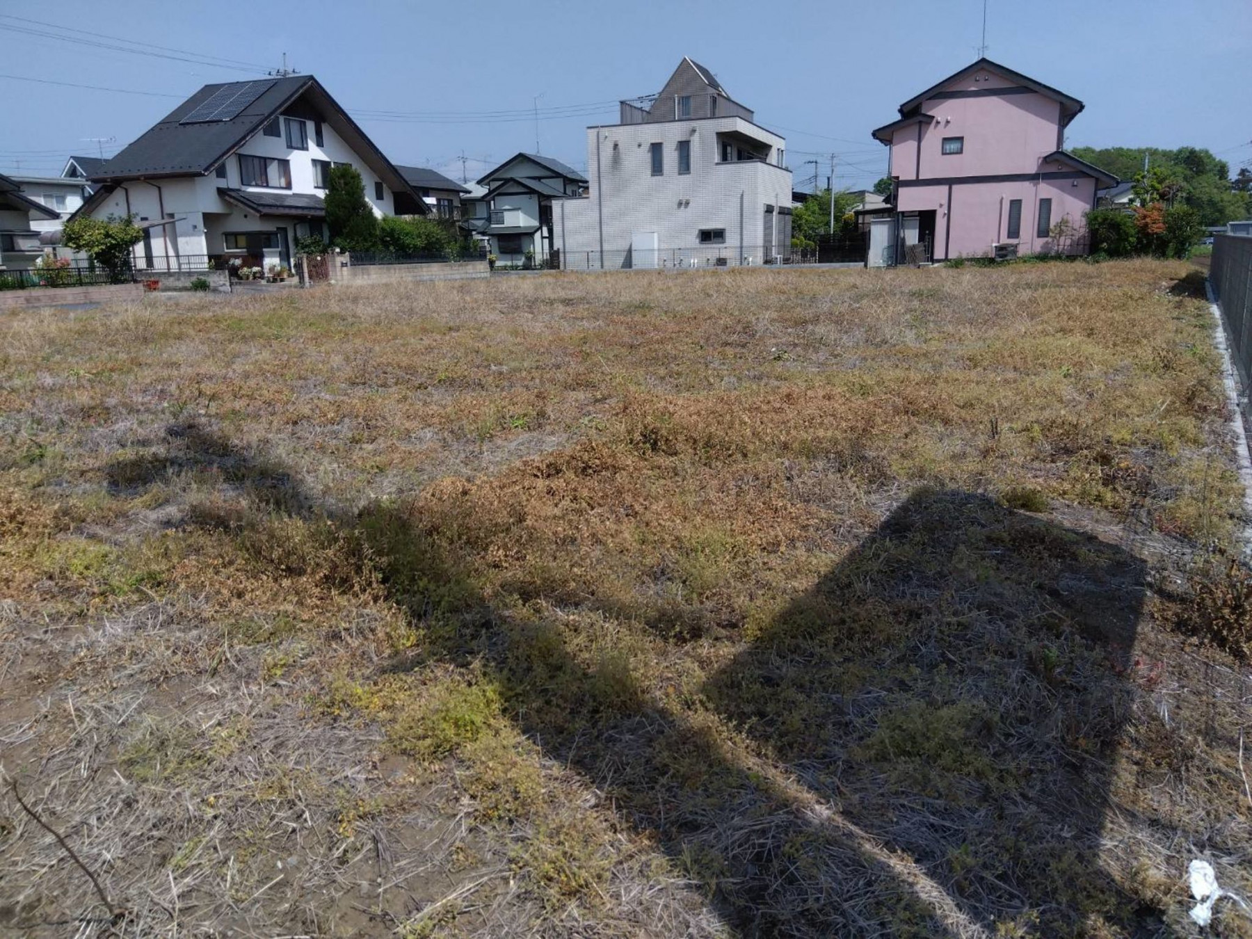 真岡市亀山、土地の画像です