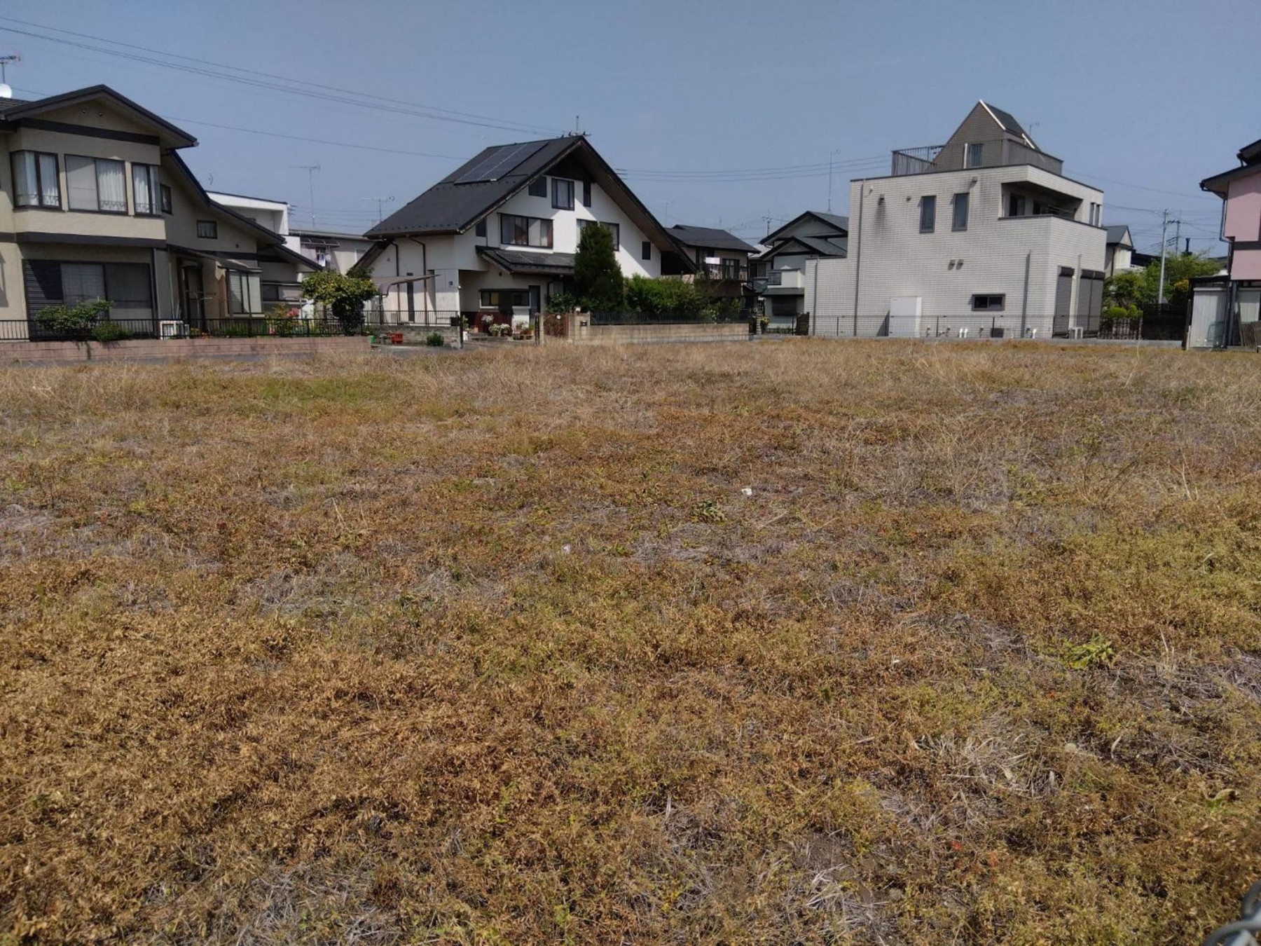 真岡市亀山、土地の画像です