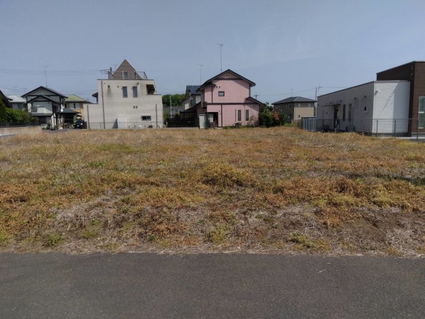 真岡市亀山、土地の画像です