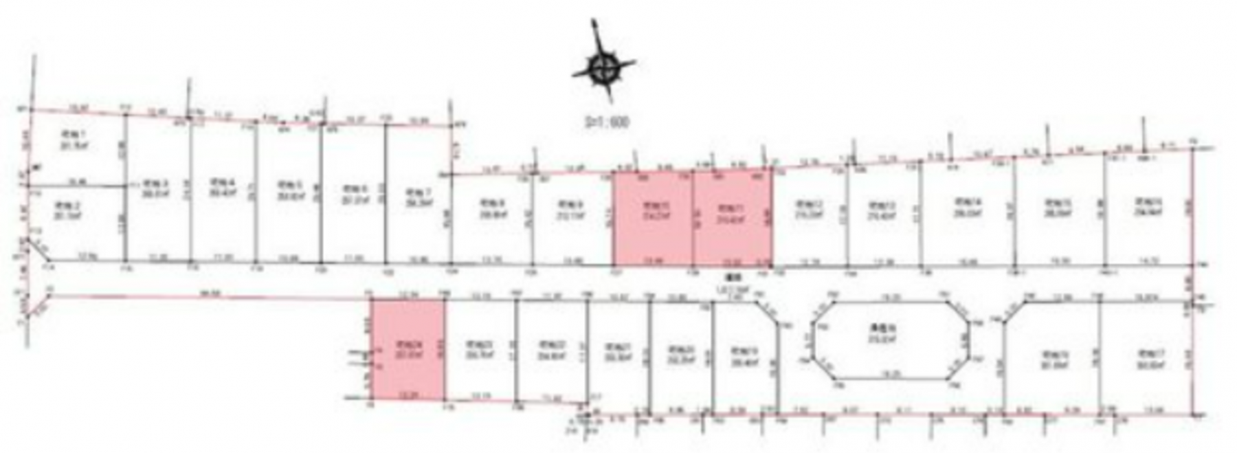 真岡市熊倉町、土地の画像です