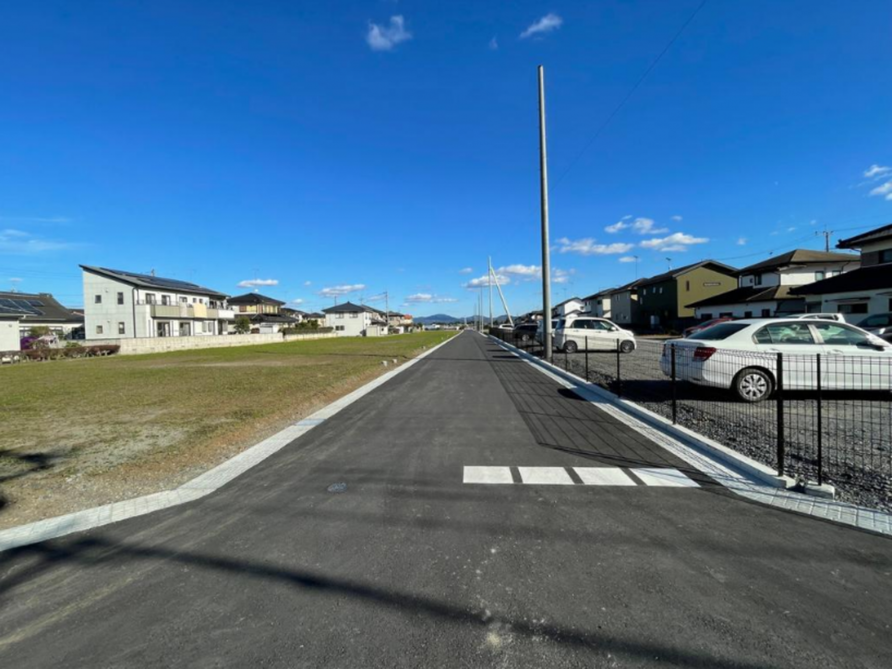 真岡市熊倉町、土地の画像です