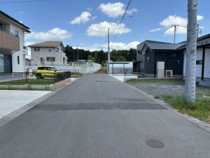 真岡市下籠谷、土地の画像です