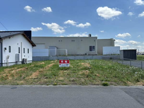 真岡市下籠谷、土地の画像です