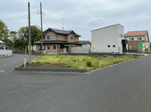 真岡市東光寺、土地の画像です