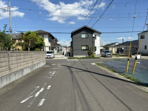 真岡市長田、土地の画像です