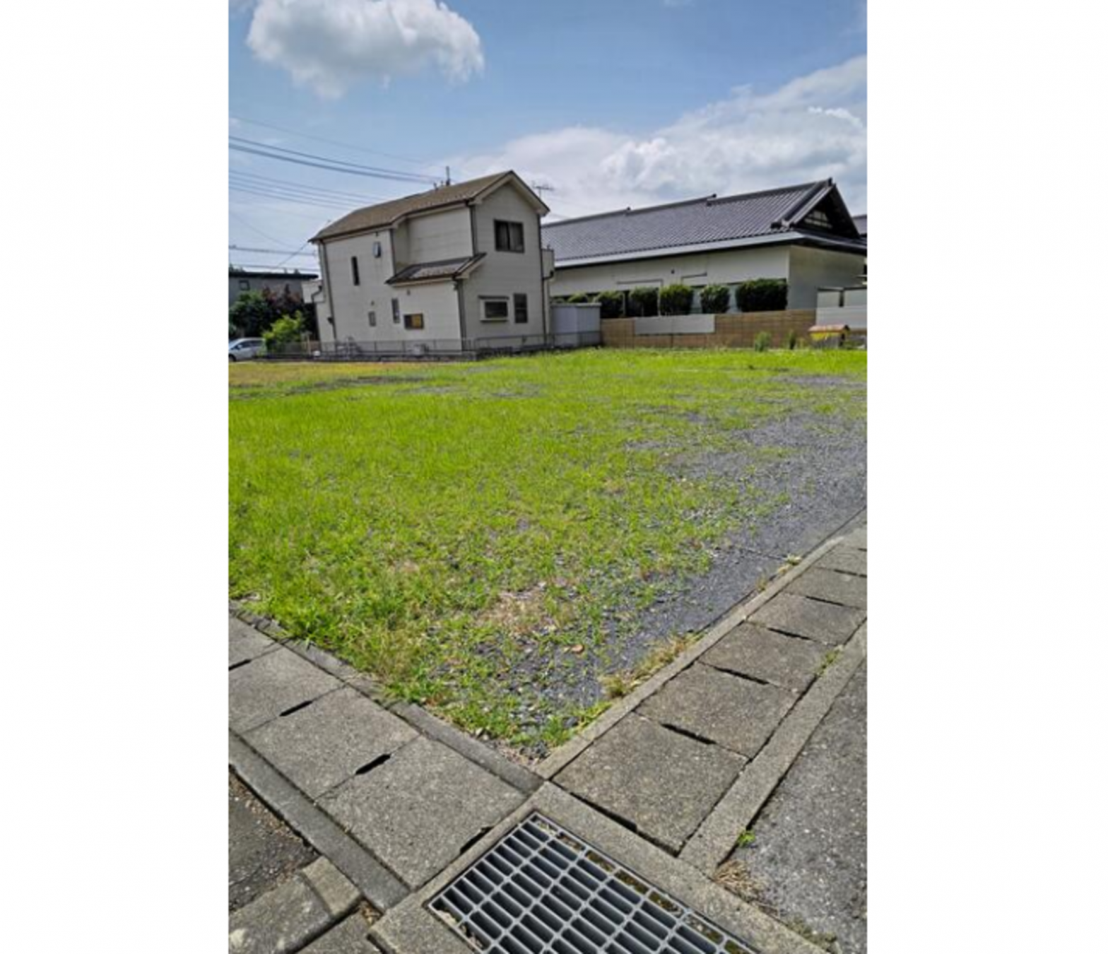 真岡市田町、土地の画像です
