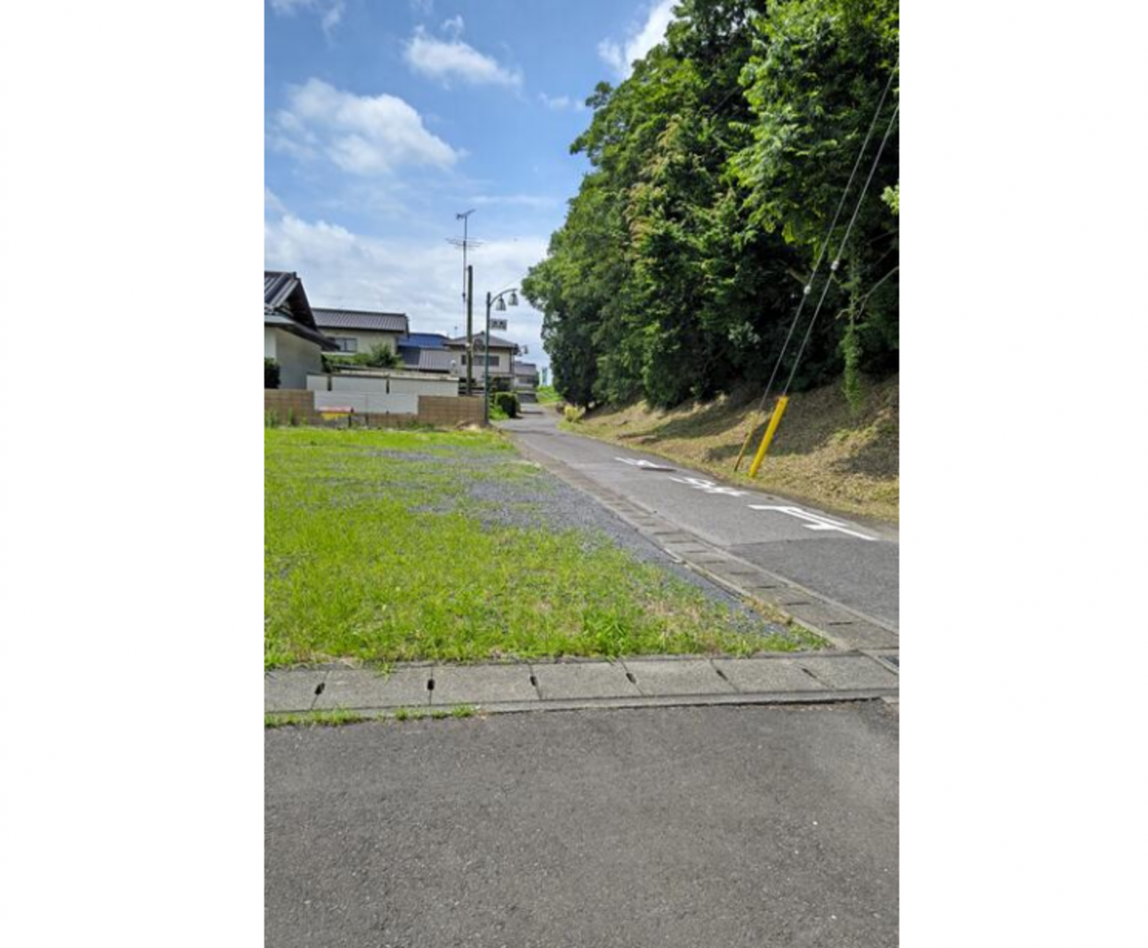 真岡市田町、土地の画像です