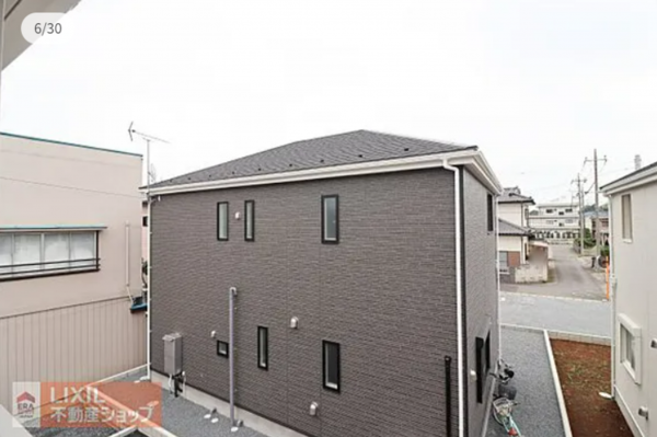 真岡市田町、新築一戸建てのバルコニー画像です