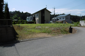 芳賀郡市貝町椎谷、土地の間取り画像です