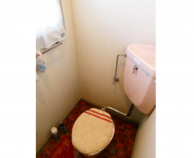 真岡市大谷台町、中古一戸建てのトイレ画像です