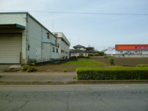 真岡市西郷、土地の画像です