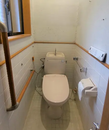 真岡市田町、中古一戸建てのトイレ画像です