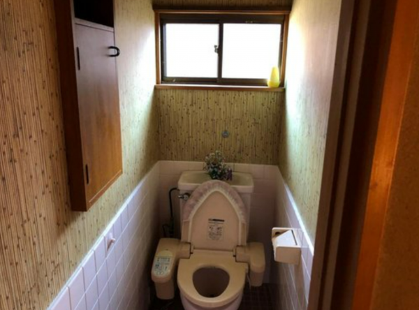 芳賀郡茂木町、中古一戸建てのトイレ画像です