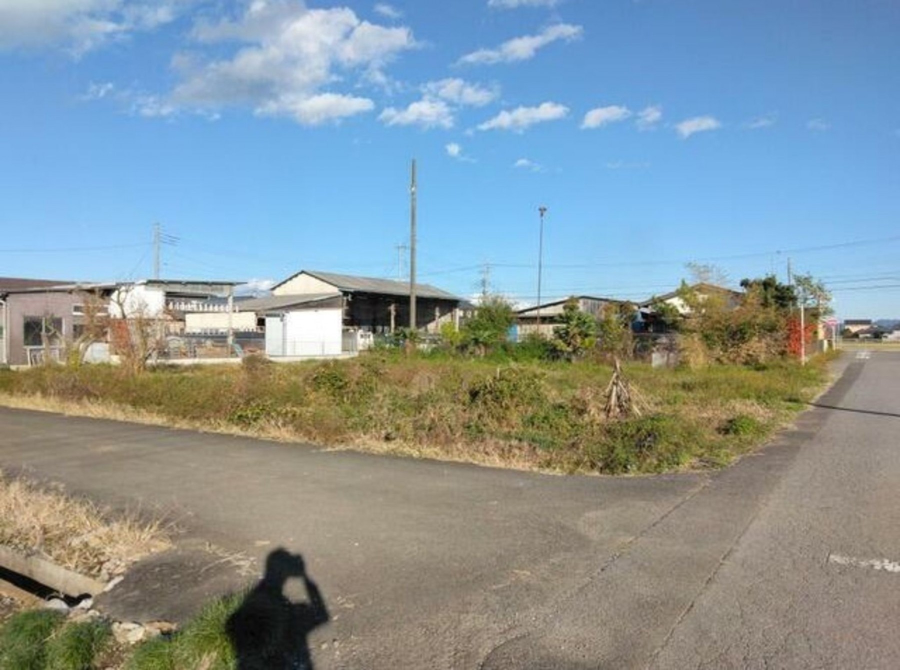 真岡市西郷、土地の画像です