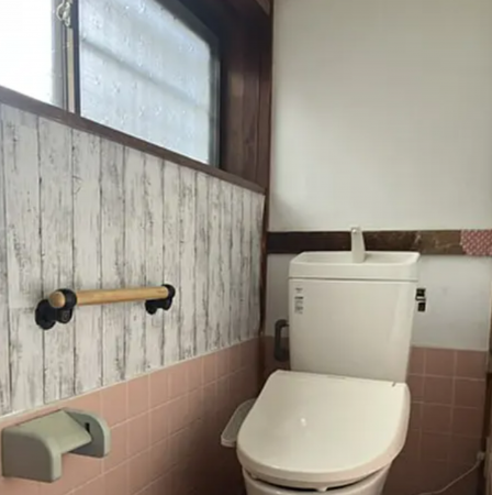 真岡市高勢町、中古一戸建てのトイレ画像です