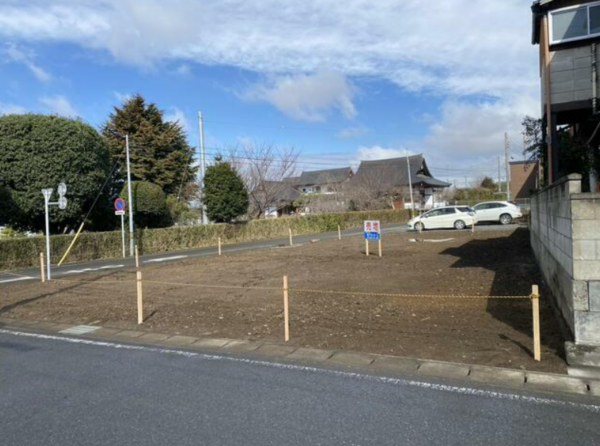 真岡市久下田、土地の画像です