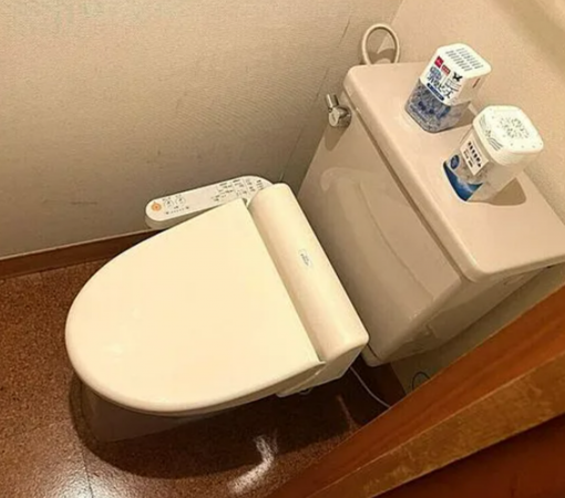 芳賀郡益子町大字益子、マンションのトイレ画像です