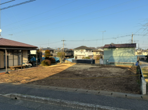 真岡市久下田西、土地の画像です