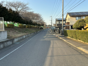 真岡市久下田西、土地の画像です