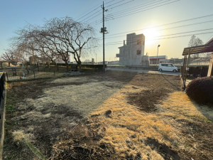 真岡市久下田西、土地の画像です