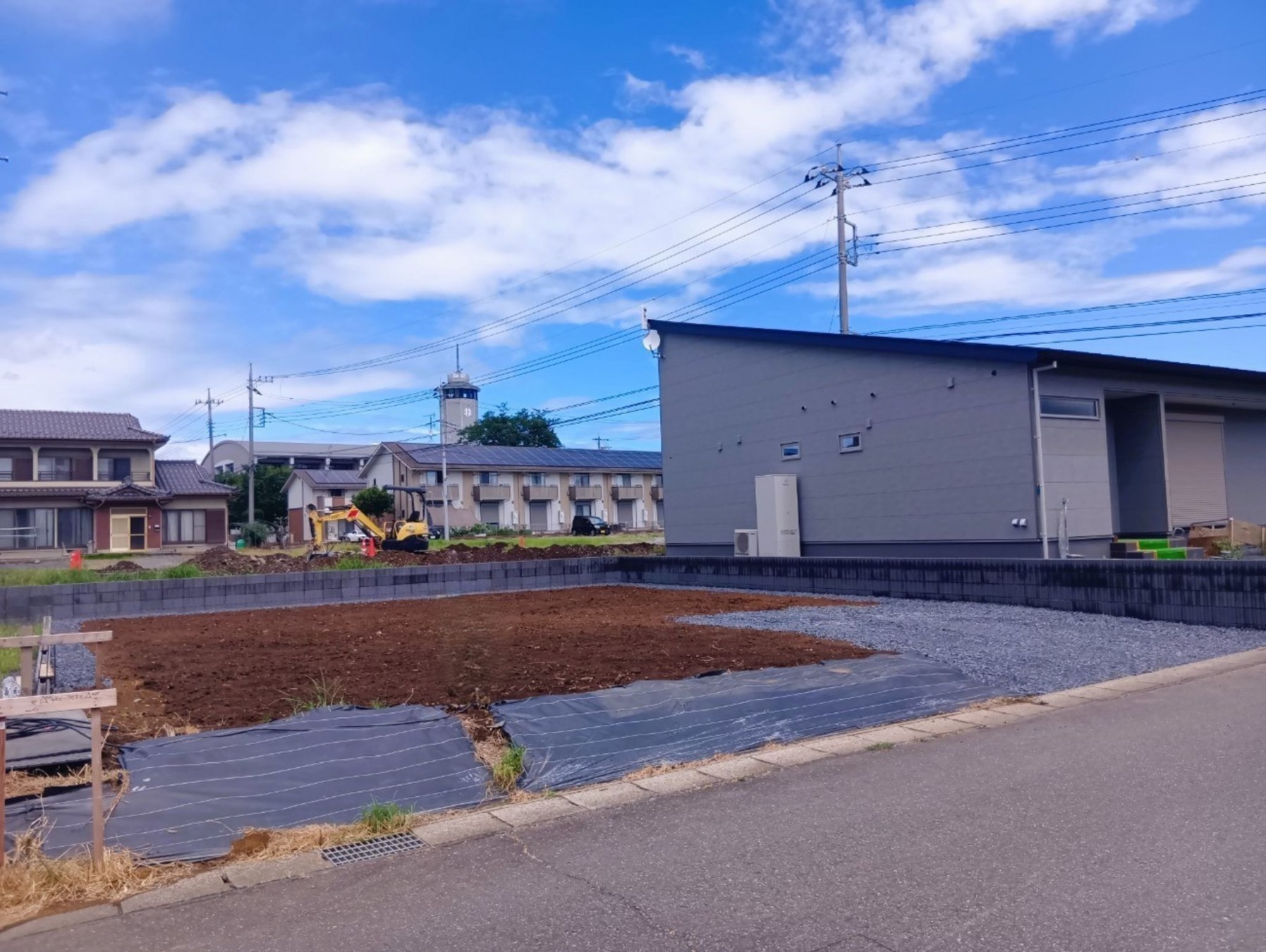 真岡市さくら、土地の画像です