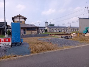 真岡市さくら、土地の画像です