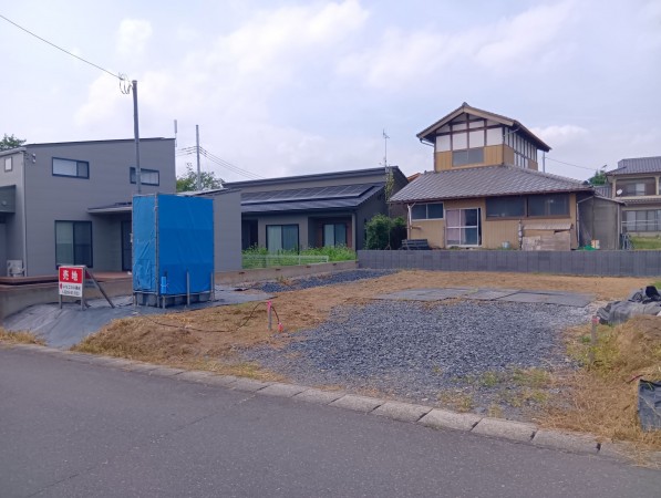 真岡市さくら、土地の画像です