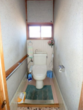 真岡市久下田、中古一戸建てのトイレ画像です