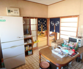 真岡市久下田、中古一戸建てのキッチン画像です