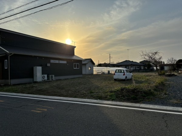 真岡市東大島、土地の画像です