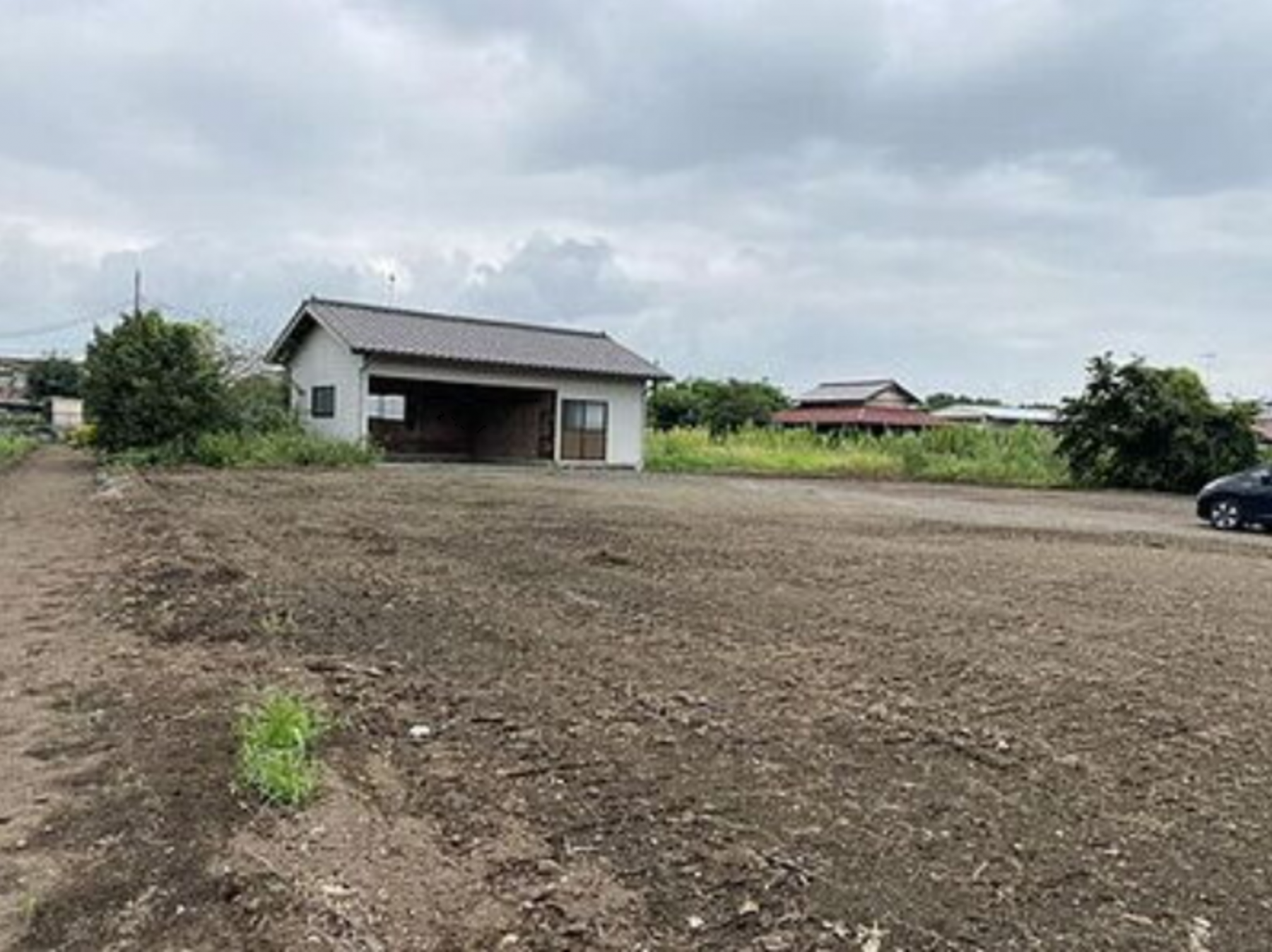 真岡市東大島、土地の画像です