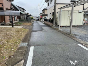 真岡市亀山、土地の画像です