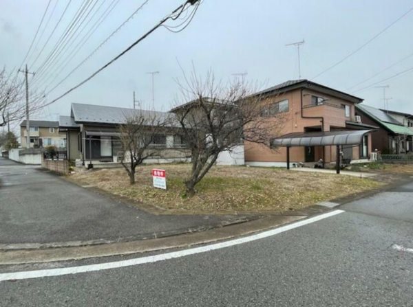 真岡市亀山、土地の画像です