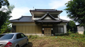 真岡市中、中古一戸建ての外観画像です