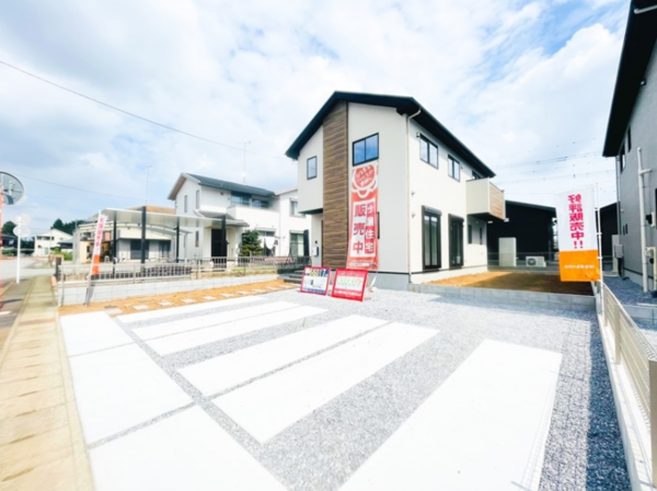 真岡市高勢町、新築一戸建ての画像です