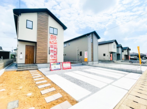 真岡市高勢町、新築一戸建ての画像です