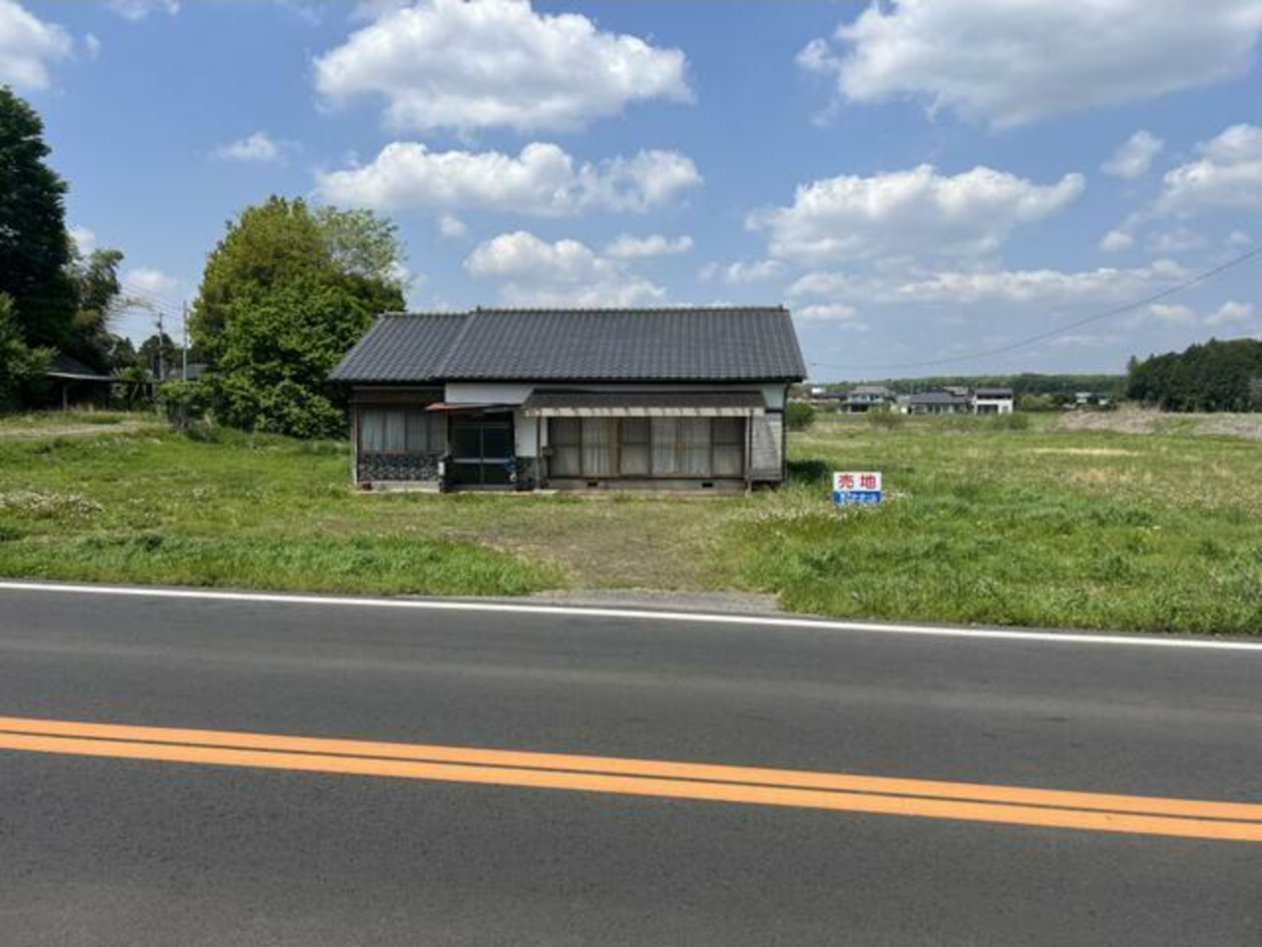 芳賀郡益子町大字塙、土地の画像です