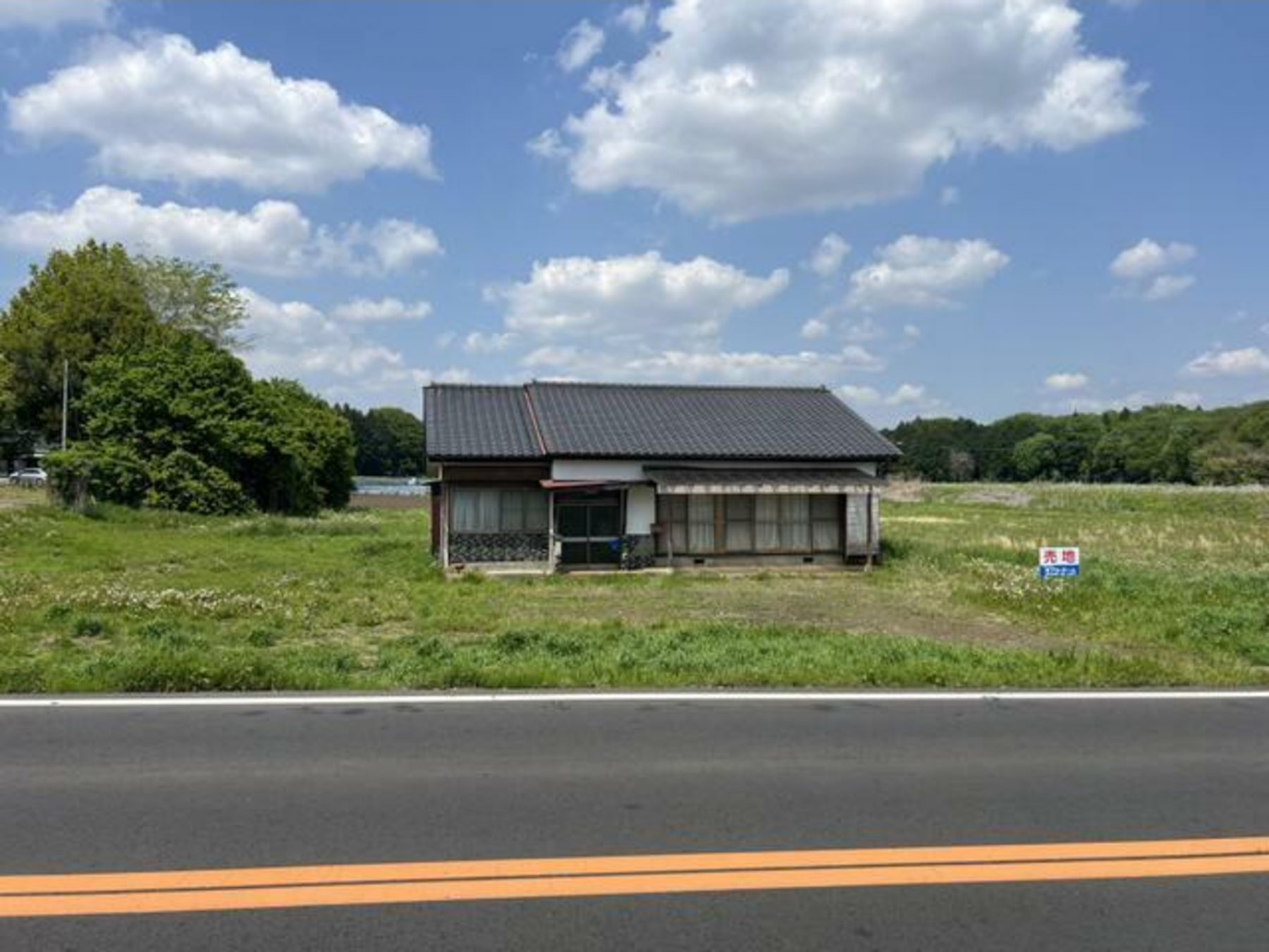 芳賀郡益子町大字塙、土地の画像です