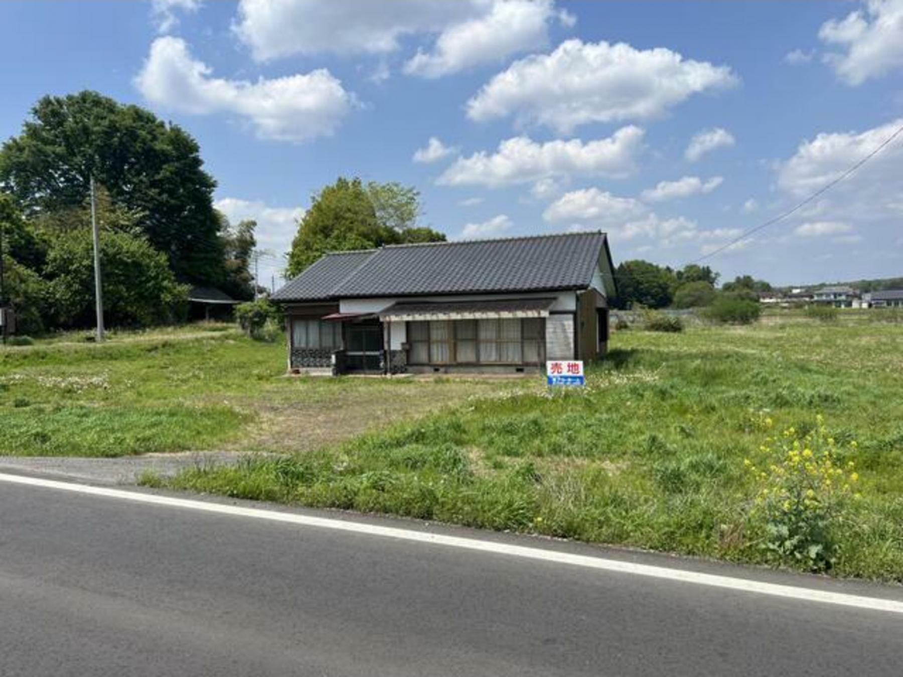 芳賀郡益子町大字塙、土地の画像です