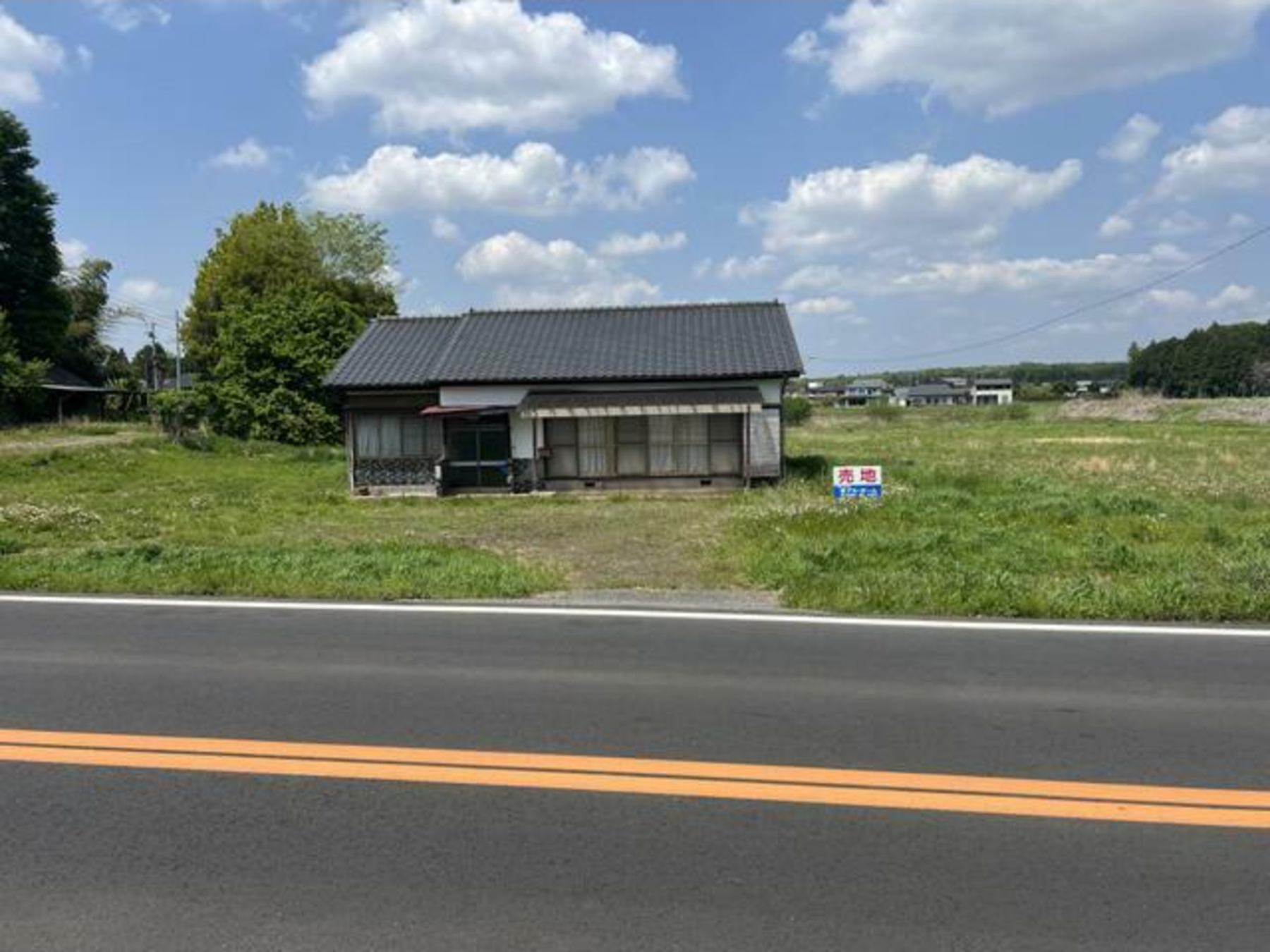 芳賀郡益子町大字塙、土地の画像です