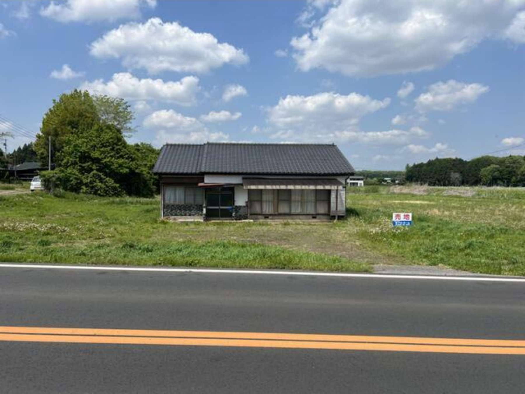 芳賀郡益子町大字塙、土地の画像です