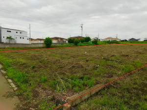 真岡市長田、土地の画像です