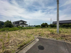 真岡市台町、土地の画像です