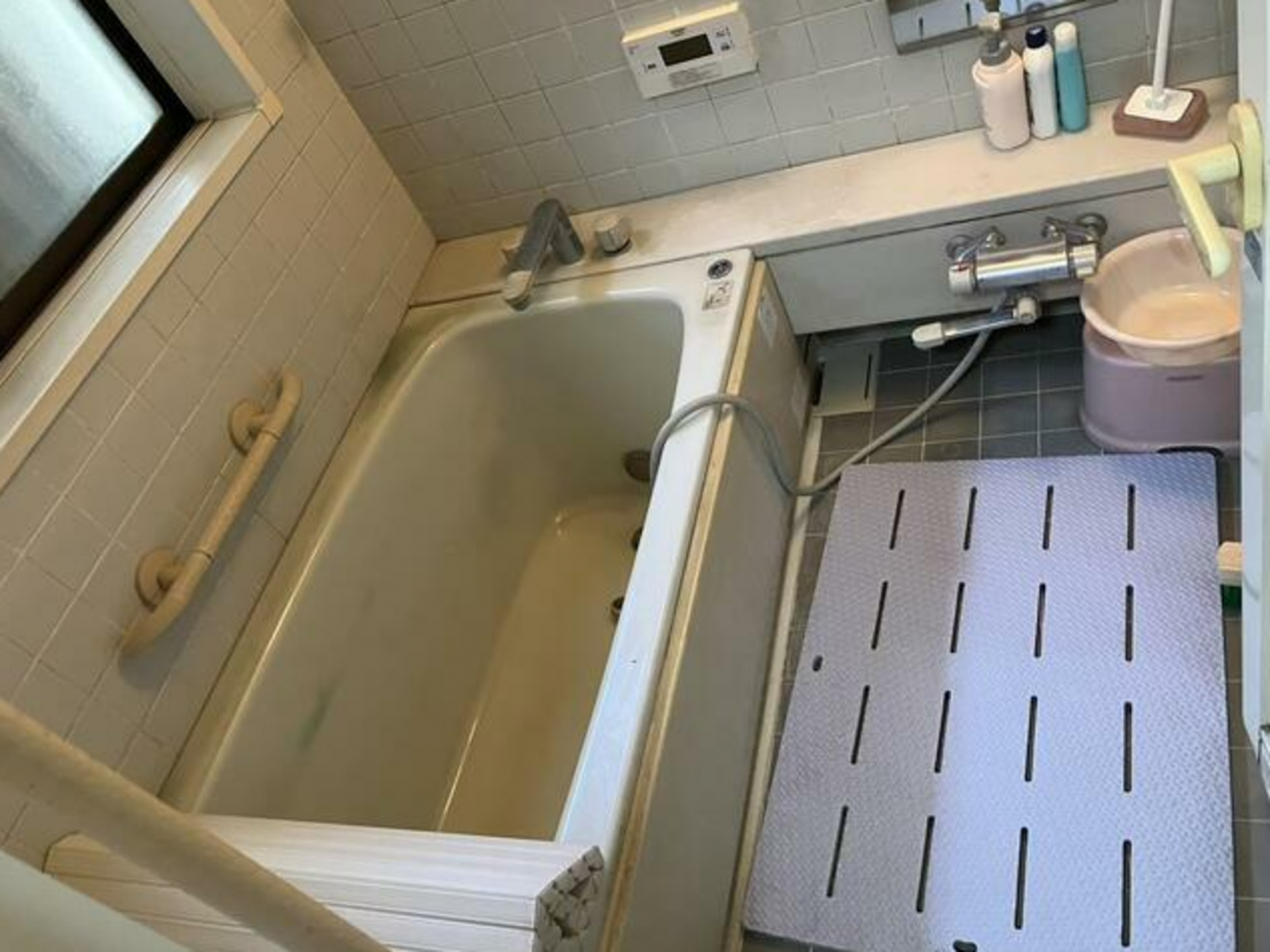 真岡市白布ケ丘、中古一戸建ての風呂画像です