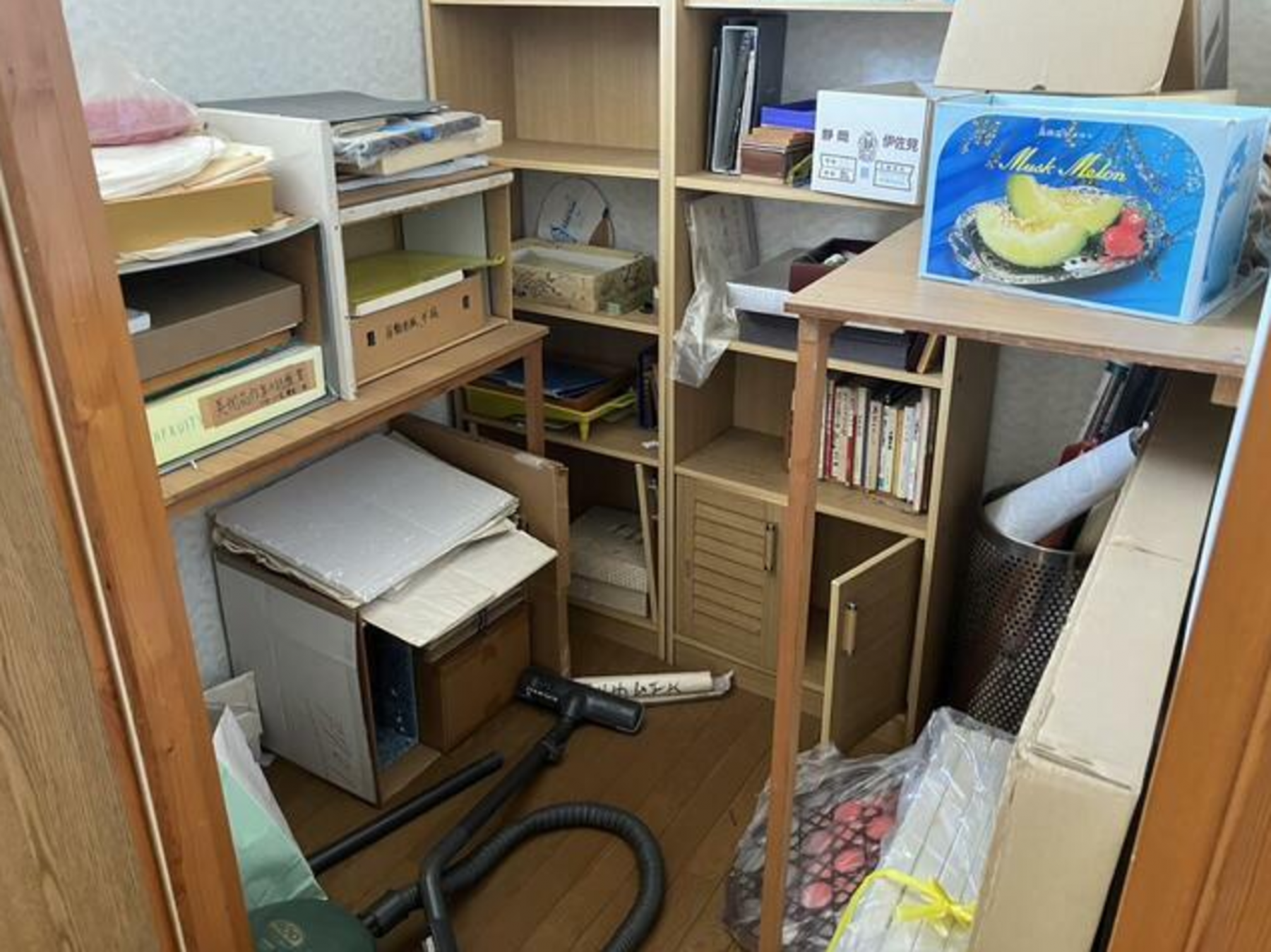 真岡市白布ケ丘、中古一戸建ての収納画像です