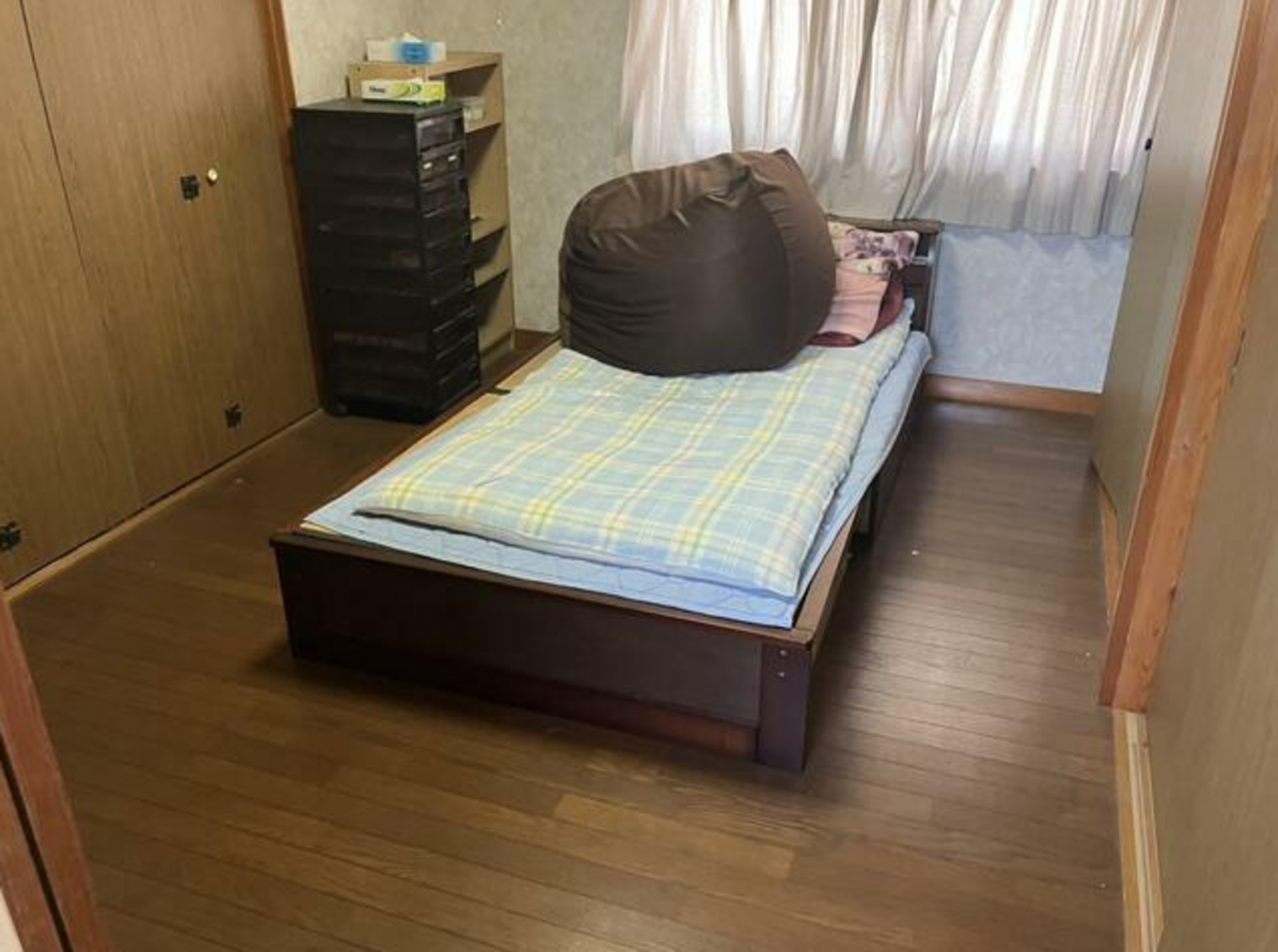 真岡市白布ケ丘、中古一戸建ての寝室画像です