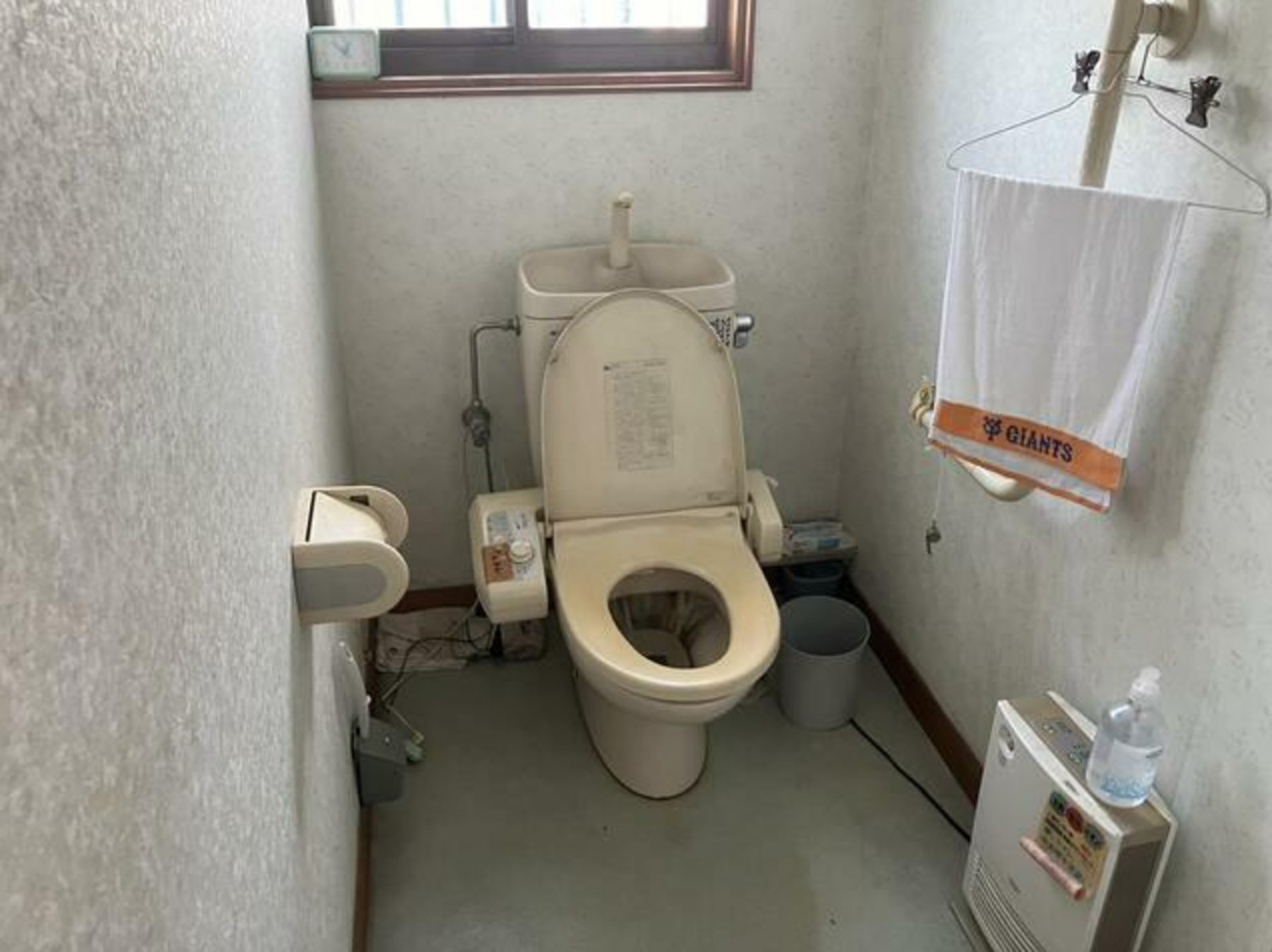 真岡市白布ケ丘、中古一戸建てのトイレ画像です